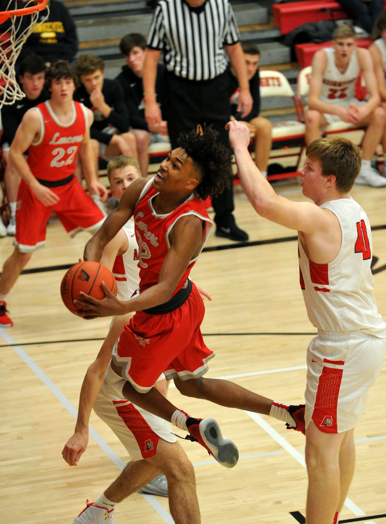 North Scott vs Assumption boys basketball